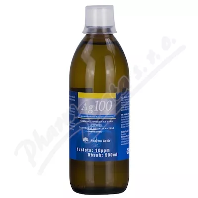 Koloidní stříbro Ag100 10ppm 500ml