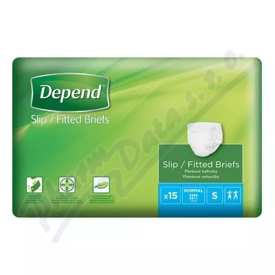 Depend Slip Normal majtki na nietrzymanie moczu rozmiar S 15szt