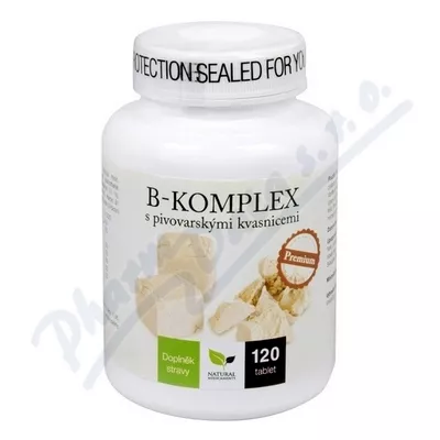 Natural Medicaments B-complex z drożdżami piwnymi tbl.120