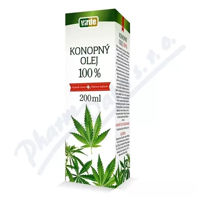 Virde Olej konopny 100% 200 ml