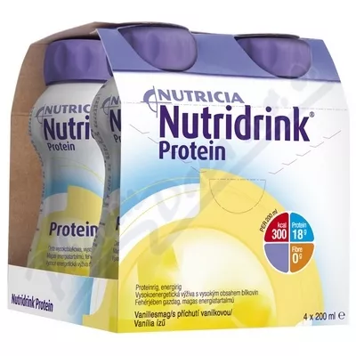 Nutridrink Protein with van. por.sol.4x200ml Nowość