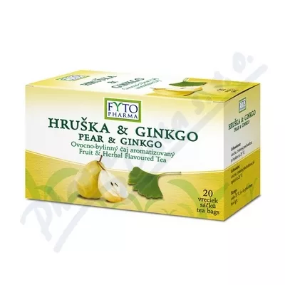 Herbatka owocowo-ziołowa Gruszka + Ginkgo 20x2g Phytopharma