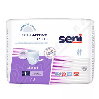 Seni Active Plus Large ink.pieluchomajtki 10szt