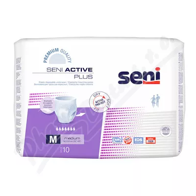 Seni Active Plus Medium ink.pieluchomajtki 10szt