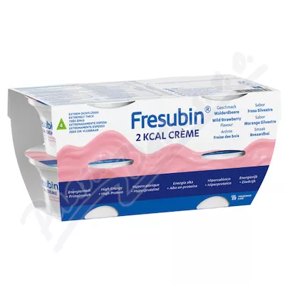 FRESUBIN 2 KCAL CREME PŘÍCHUŤ LESNÍ JAHODA