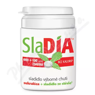 SlaDIA słodzik 600 + 100 tabletek GRATIS