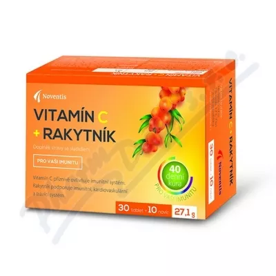 Witamina C + Rokitnik tbl.30+10