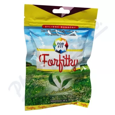 Forfitky z trawą cytrynową 30g cukierki ziołowe