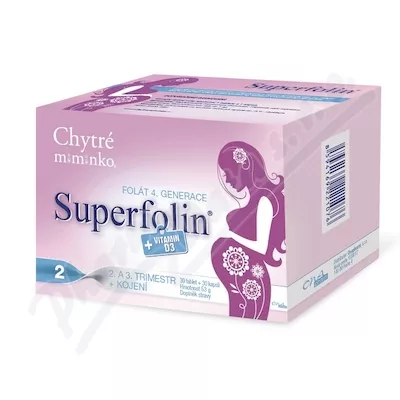 Smart baby superfolin 2 MAMA tbl.30+cps.30