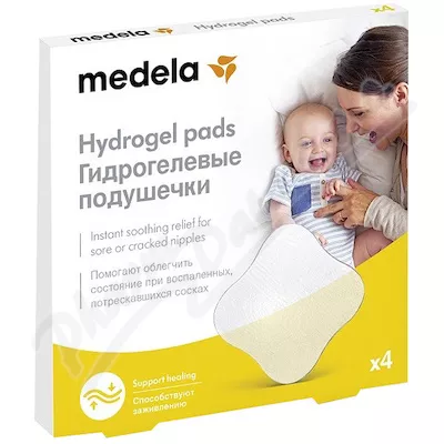 Hydrożelowe wkładki lecznicze Medela 4 szt