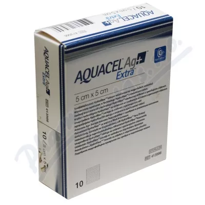 Aquacel Ag+ extra 5x5cm 10szt