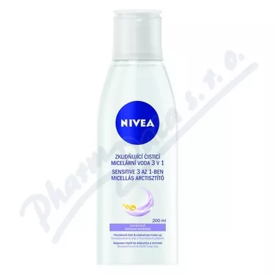 NIVEA Kojąca woda micelarna C 200ml 82382 - odličování,odličování obličeje,čištění obličeje,čistění pleti,