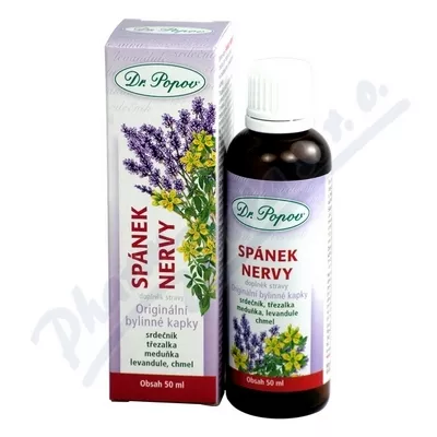 Krople ziołowe Dr.Popov Sleep-Nervy 50ml