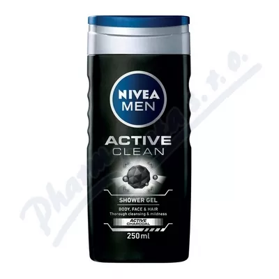 NIVEA MEN żel pod prysznic Active Clean 250ml 84045