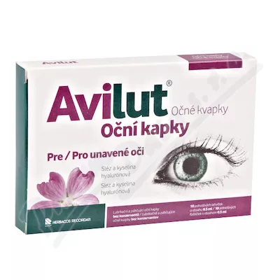 Avilut krople do oczu 10x0,5ml