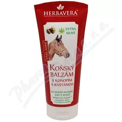 Konopny balsam na kaszel i podrażnienia HERBAVERA 200ml