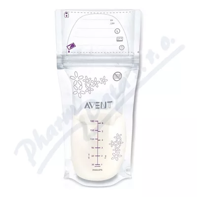 AVENT Torebki na mleko matki 180ml 25szt