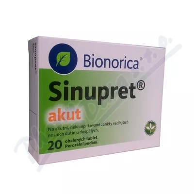 Sinupret acut por.tbl.obd.20x160mg