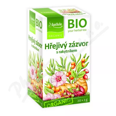 Apotheke BIO Ciepły imbir z rokitnikiem 20x2g