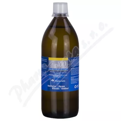 Aurum Srebro koloidalne Ag100 (10ppm) 1000 ml - odličování,odličování obličeje,čištění obličeje,čistění pleti,