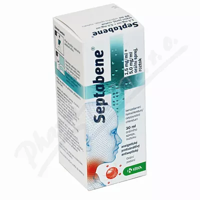 Septabene 1,5mg/ml+5,0mg/ml orm.spr.sol.1x30ml