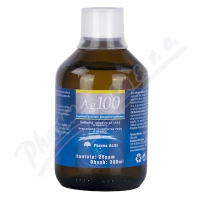 Aurum Srebro koloidalne Ag100 (25ppm) 300 ml - odličování,odličování obličeje,čištění obličeje,čistění pleti,