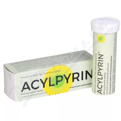 Acylpyrine 500mg tbl.eff.15x500mg