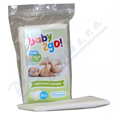 Mata do przewijania Baby2go! 40x60cm/5szt Steriwund