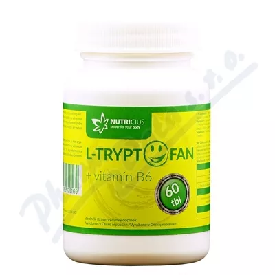 L-Tryptofan + vit.B6 200mg/2.5mg tbl.60