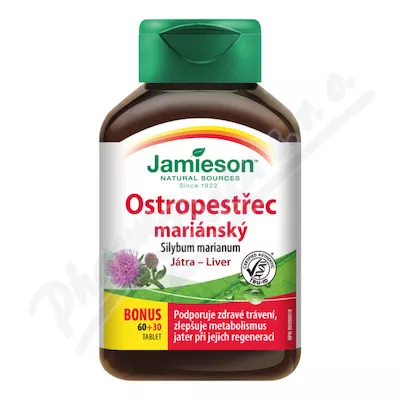 JAMIESON Ostropest plamisty Sylibum mar.tbl.90