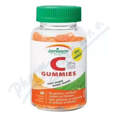 JAMIESON Vitamin C Gummies Orange pastylki do ssania 60szt