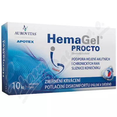 HemaGel PROCTO czopki 10 szt