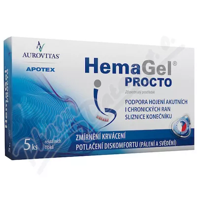 HemaGel PROCTO czopki 5szt