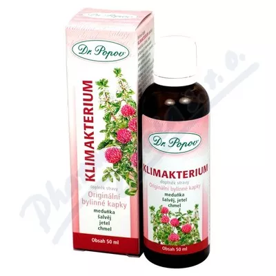 Dr.Popov Krople ziołowe Klimakterium 50ml