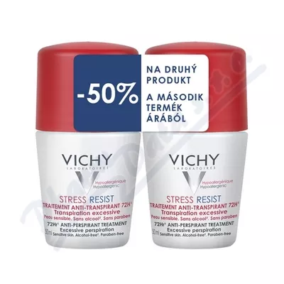 VICHY DEO Roll-on antystresowy DUO 2x50ml