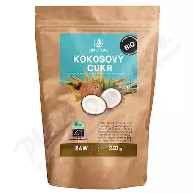 Organiczny cukier kokosowy Allnature 250g