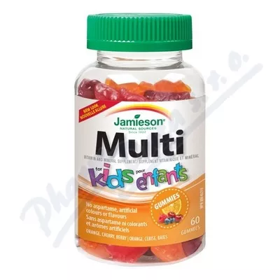 JAMIESON Multi Kids Gummies pastylki żelatynowe 60szt