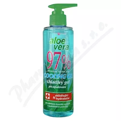 VIVAPHARM Aloe Vera 97% żel chłodzący po opalaniu.250ml