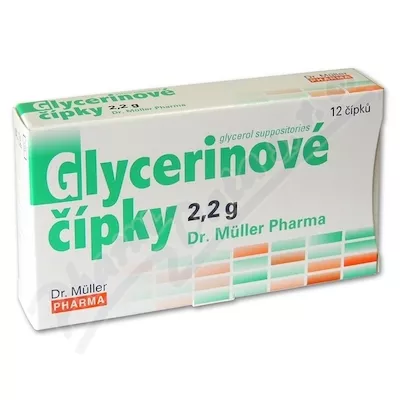 Czopki glicerynowe 2,2 g 12 czopków Dr.Müller