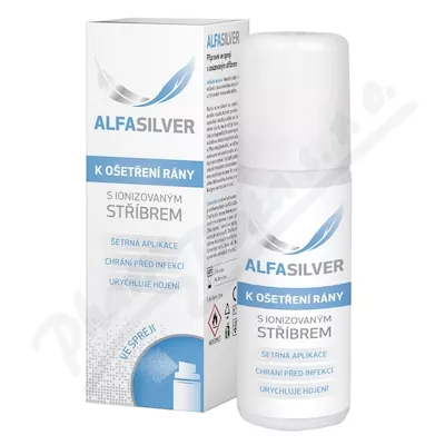 Alfasilver spray do pielęgnacji ran 125 ml