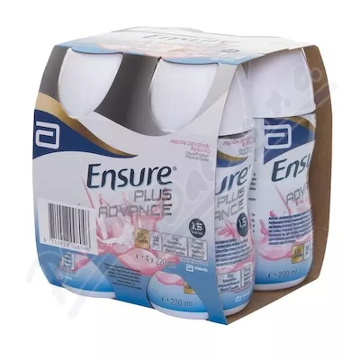 Ensure Plus Advance smak truskawkowy por.sol.4x220ml