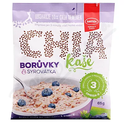 Owsianka chia z jagodami i serwatką 65 g