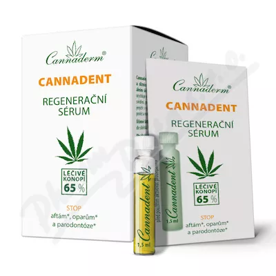 Cannaderm Cannadent serum regenerujące 10 x 1,2 ml