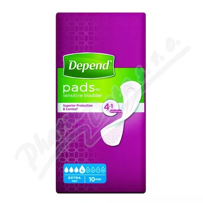 Depend Pads Extra Wkładki dla kobiet na nietrzymanie moczu 10szt