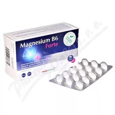 Magnesium B6 Forte tbl.50+10 Moje lékárna