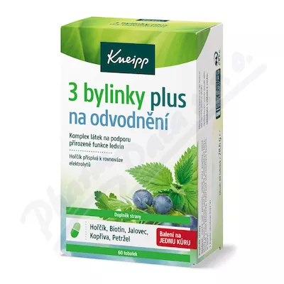 Kneipp 3 zioła do drenażu 60 kapsułek