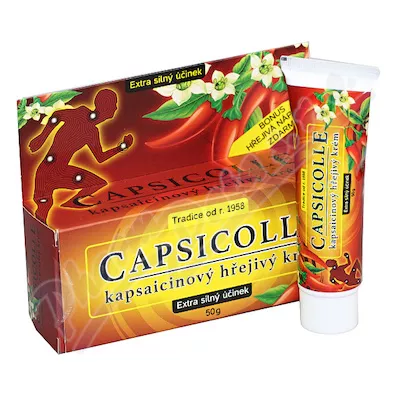 CAPSICOLLE capsaicin cream extra warm 50g