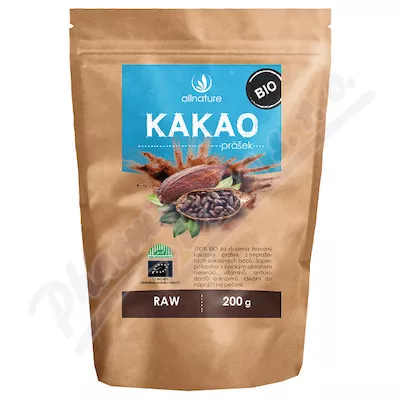 Allnature Kakao w proszku RAW BIO 200g