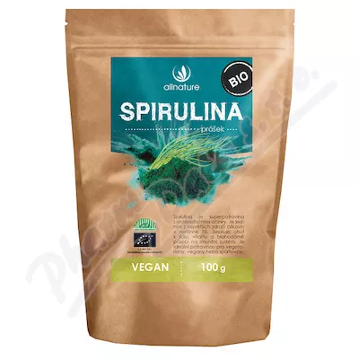 Allnature Spirulina w proszku BIO 100g