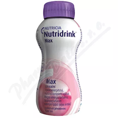 NUTRIDRINK MAX S PŘÍCHUTÍ JAHODOVOU